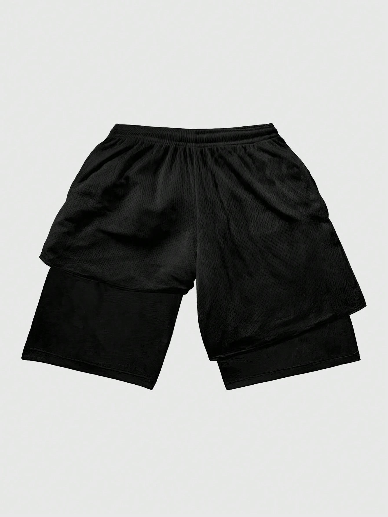 Double-Layer Gym Shorts