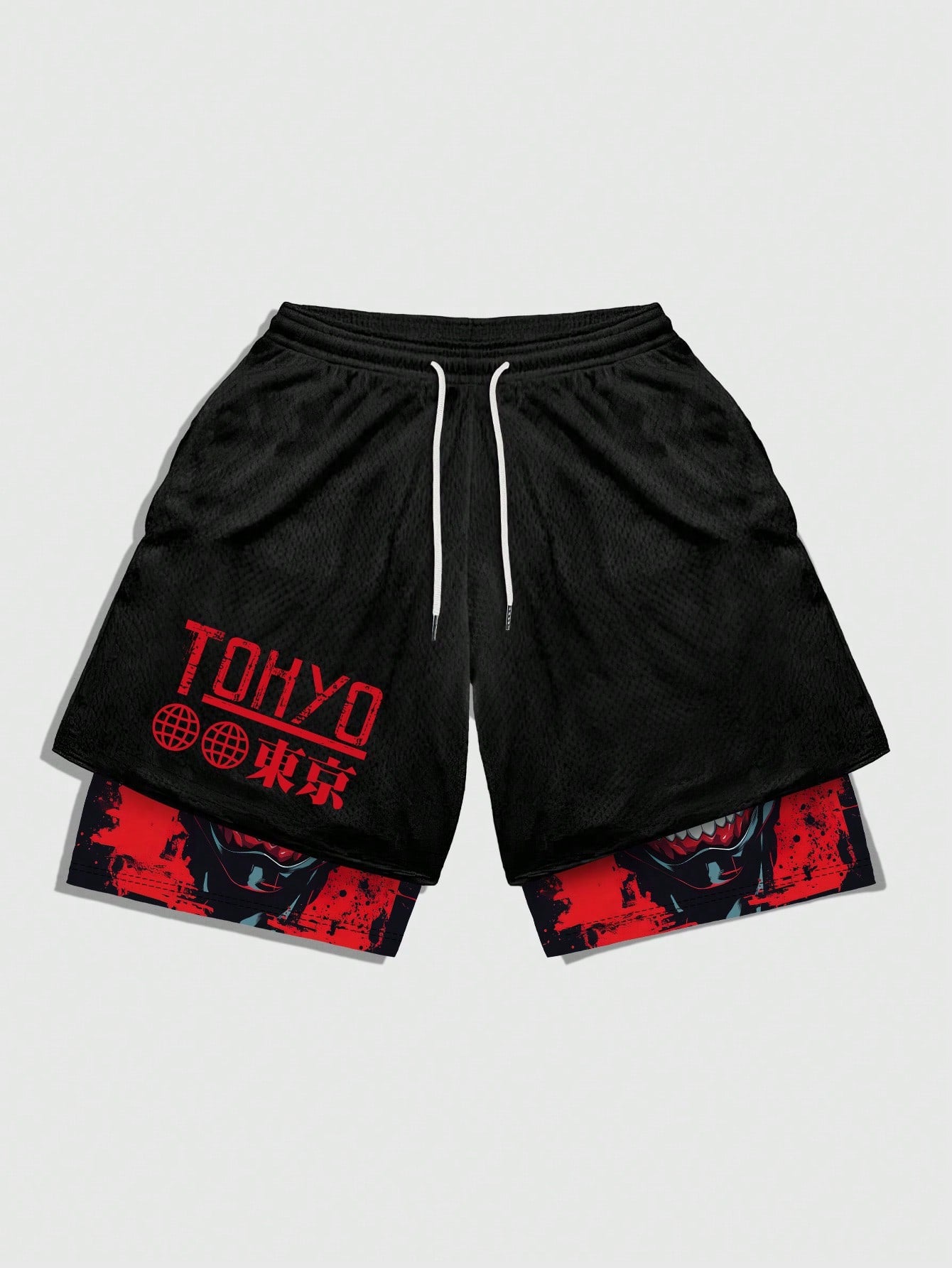 Double-Layer Gym Shorts