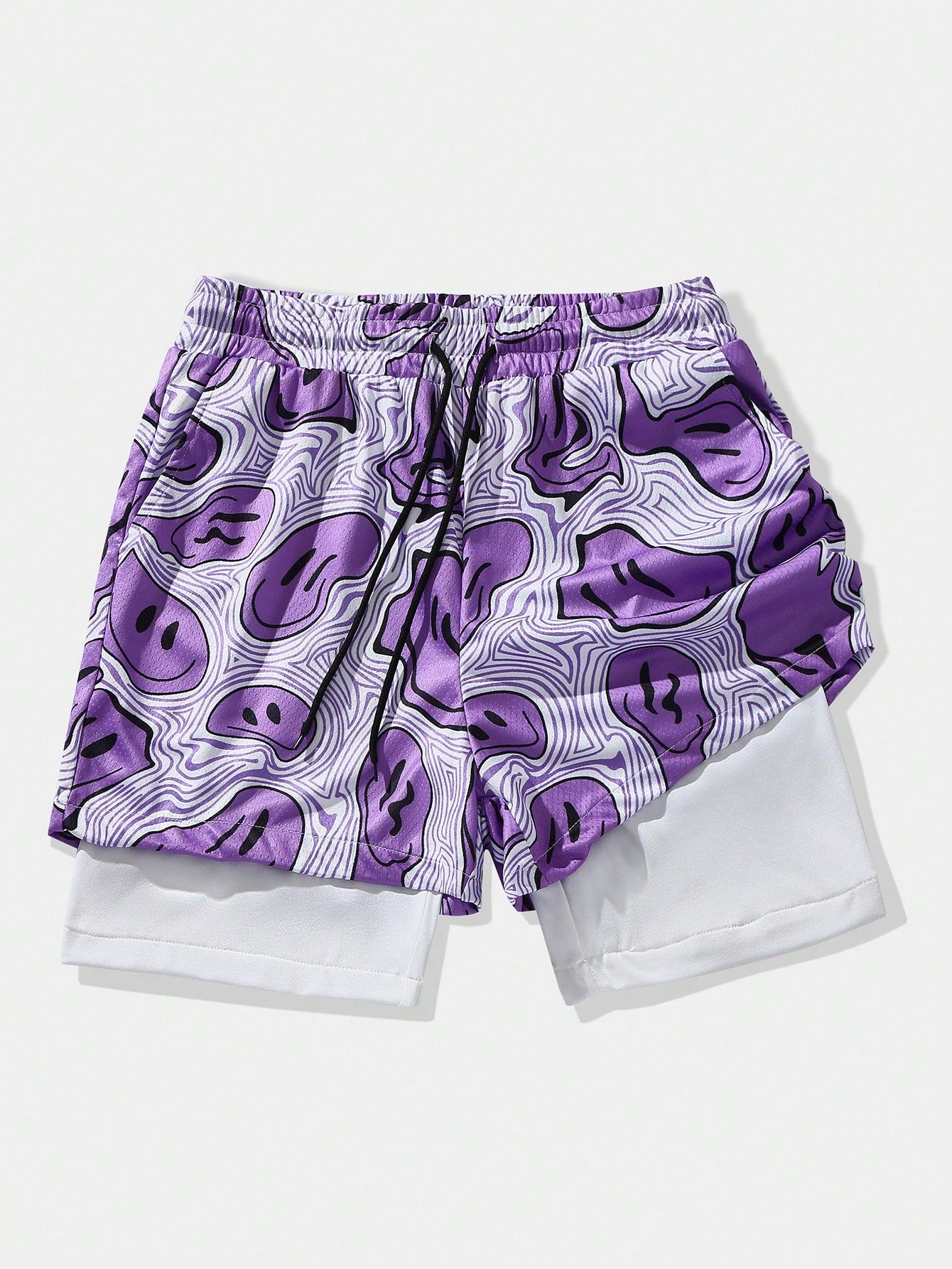 Double-Layer Gym Shorts