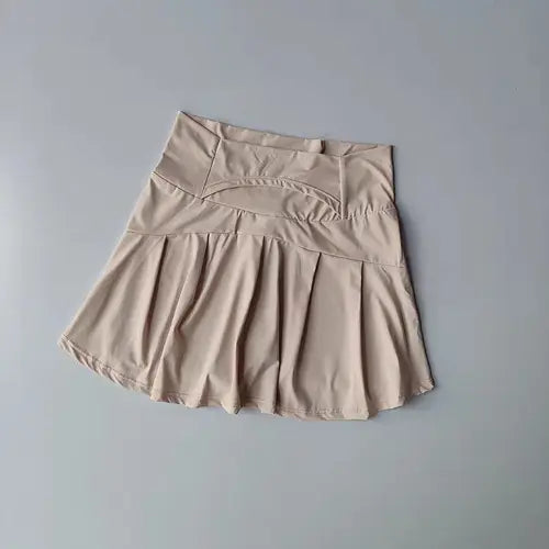 High-Waisted Tennis Skirt