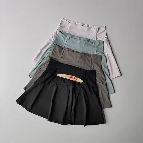 High-Waisted Tennis Skirt